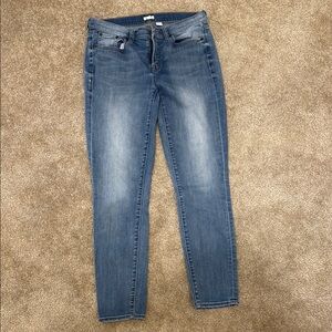 J. Crew Blue Skinny Jeans Modern Style